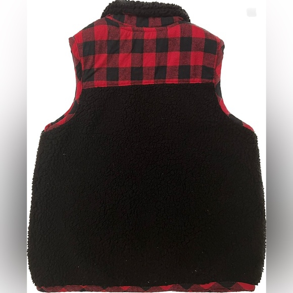Good Lad 4T/5T Buffalo Plaid Vest Rugged charm for your little trendsetter!🍂👦 - Picture 5 of 10